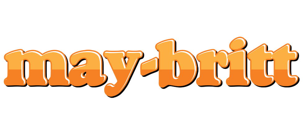 May-Britt orange logo