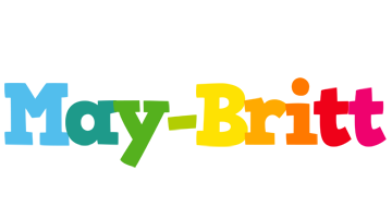 May-Britt rainbows logo