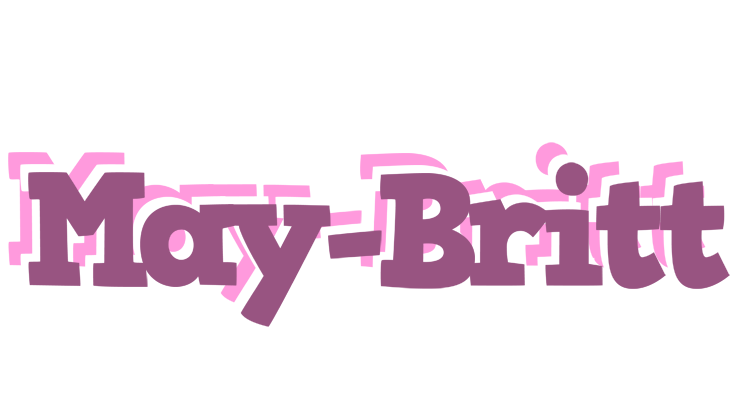 May-Britt relaxing logo