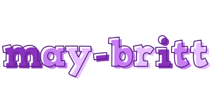 May-Britt sensual logo