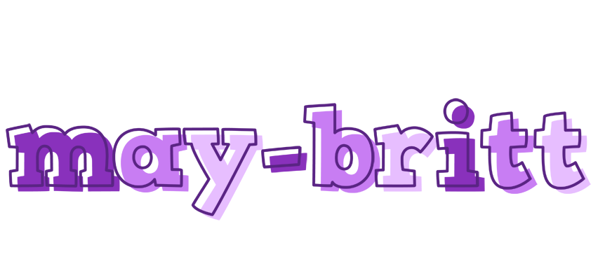 May-Britt sensual logo