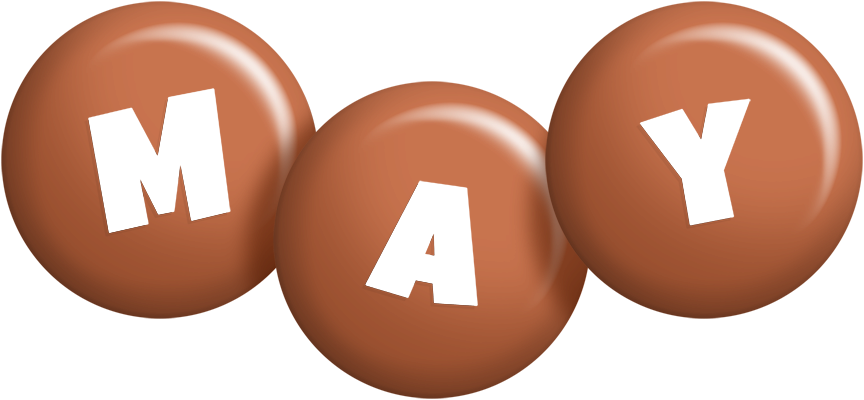May candy-brown logo