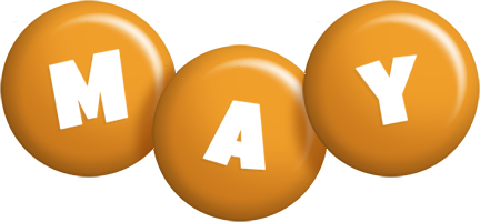 May candy-orange logo