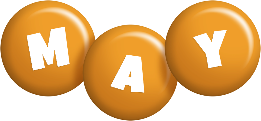 May candy-orange logo