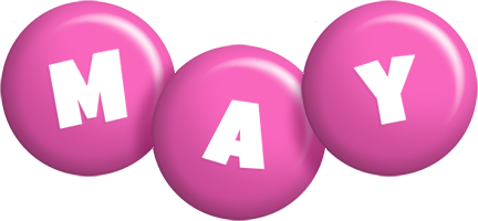 May candy-pink logo