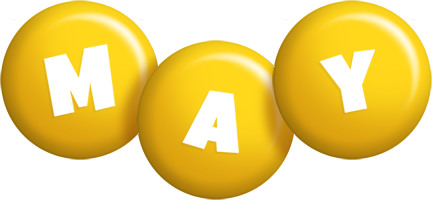 May candy-yellow logo