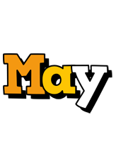 May cartoon logo