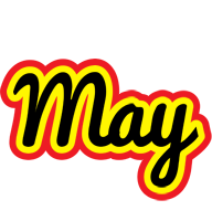 May flaming logo