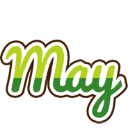 May golfing logo