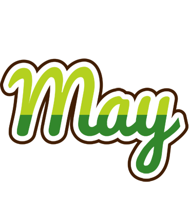 May golfing logo