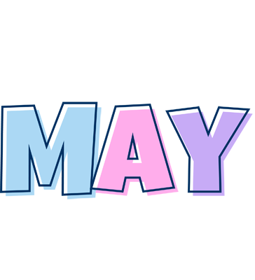 May pastel logo