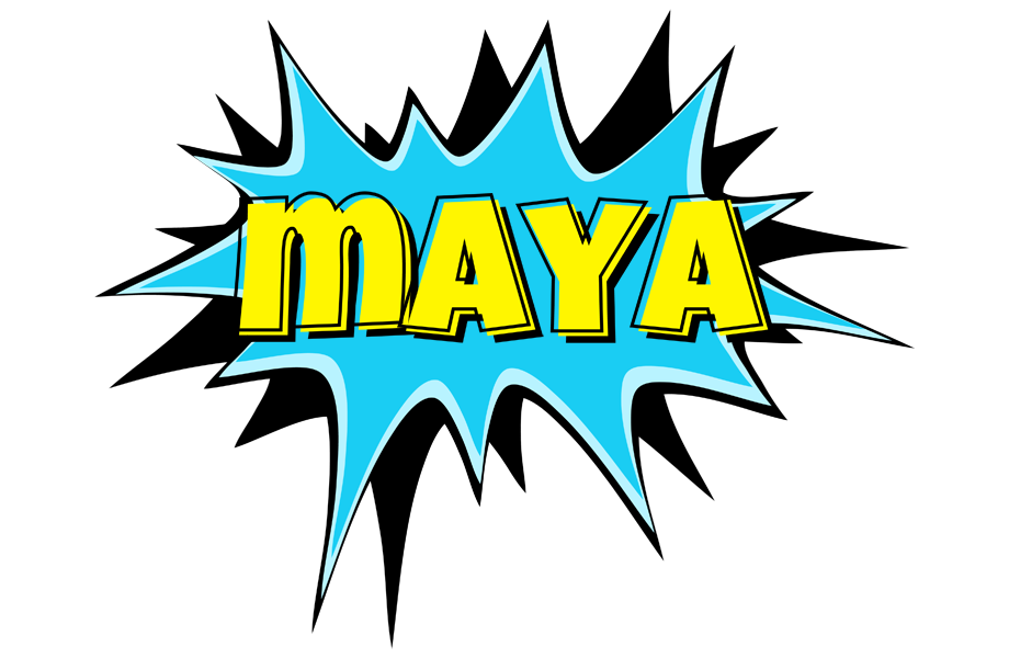 Maya amazing logo