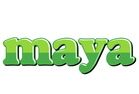 Maya apple logo