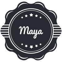 Maya badge logo