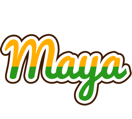 Maya banana logo