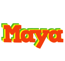 Maya bbq logo