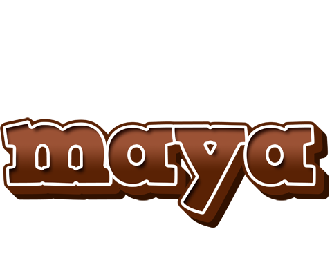 Maya brownie logo