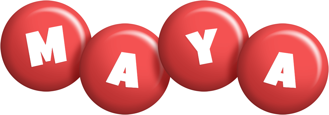 Maya candy-red logo