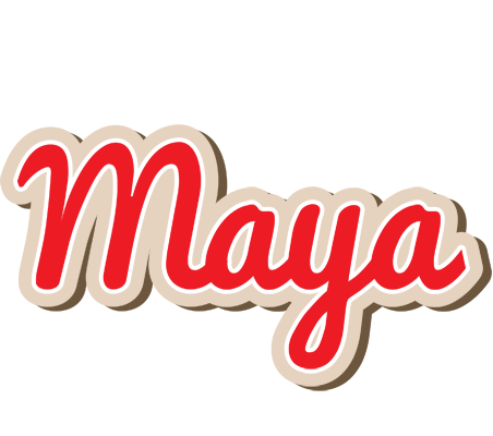 Maya chocolate logo