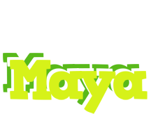Maya citrus logo