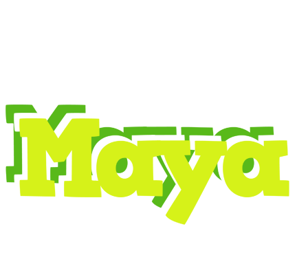Maya citrus logo