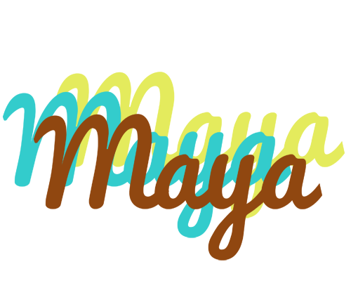 Maya cupcake logo