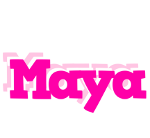 Maya dancing logo