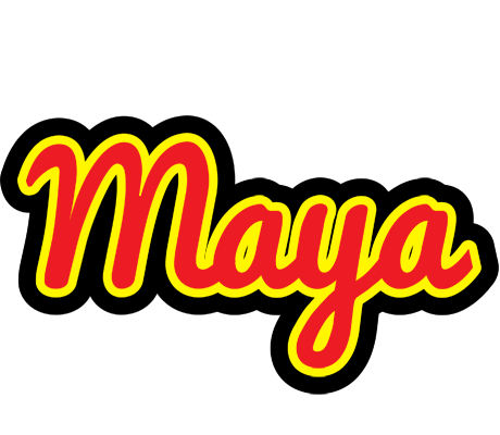 Maya fireman logo