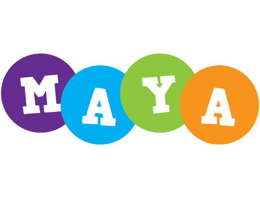 Maya happy logo