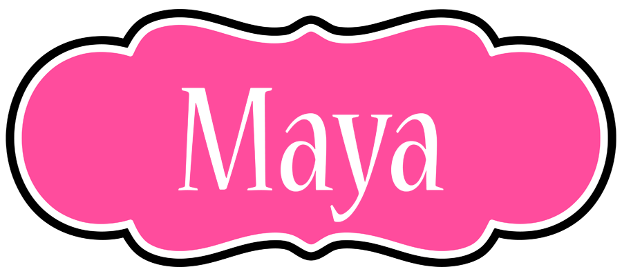 Maya invitation logo