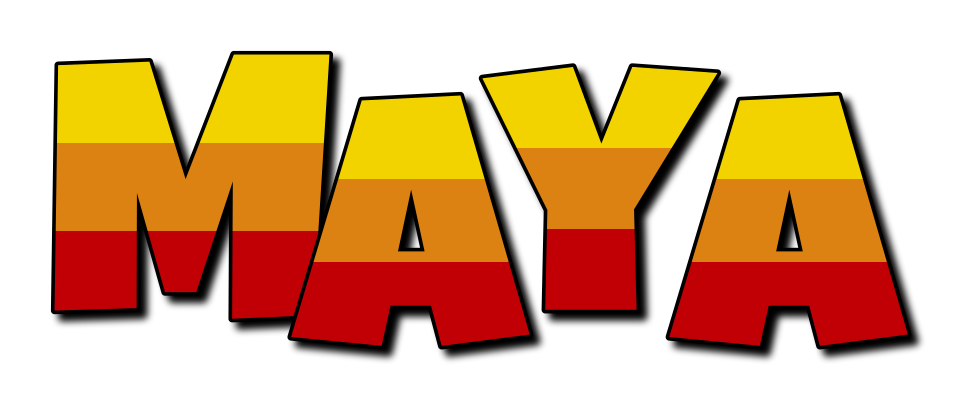 Maya jungle logo