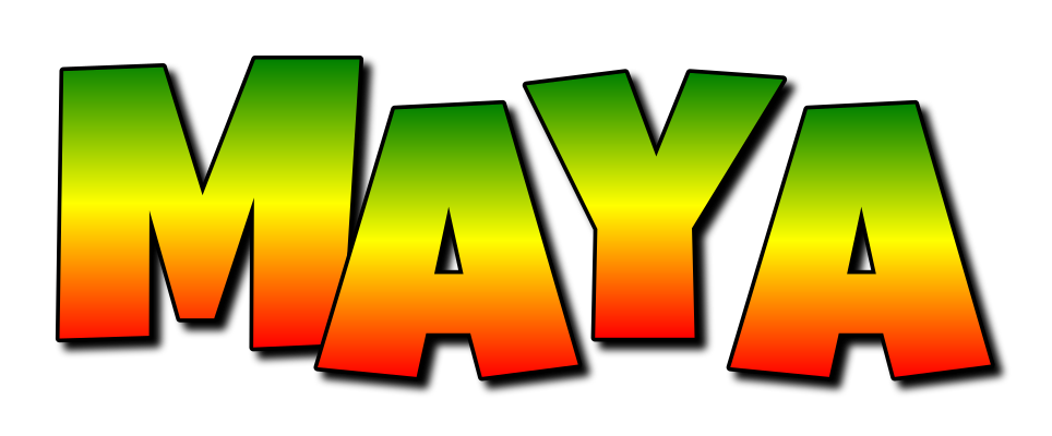 Maya mango logo