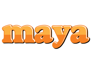 Maya orange logo