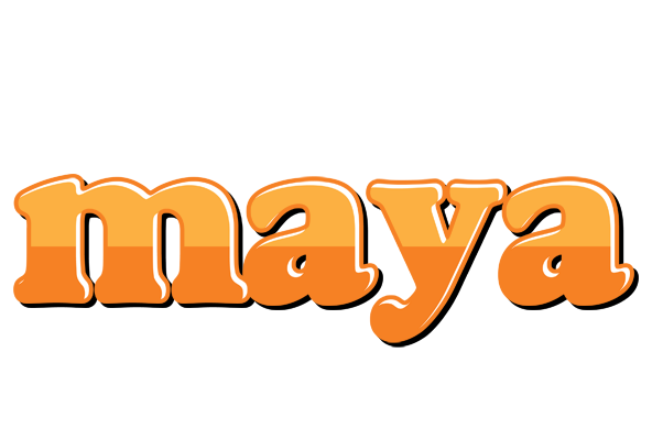 Maya orange logo