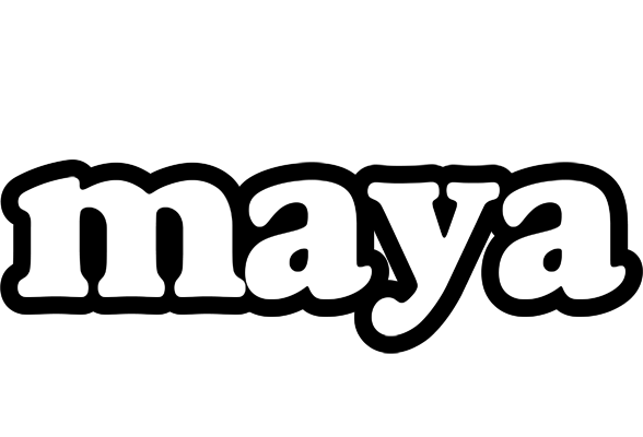 Maya panda logo