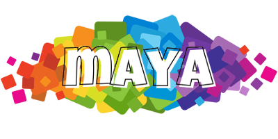 Maya pixels logo