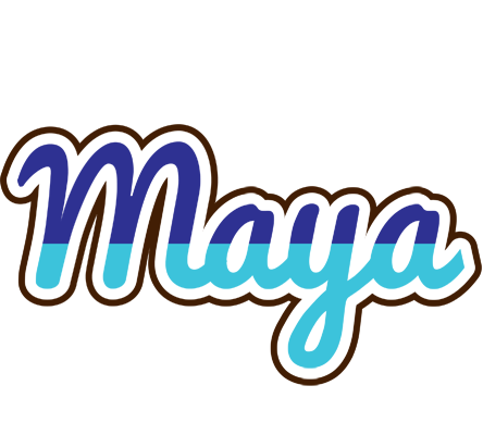 Maya raining logo