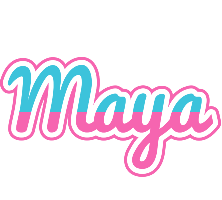 Maya woman logo