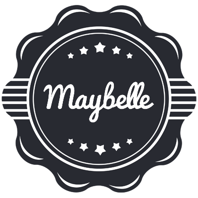 Maybelle badge logo