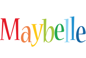 Maybelle birthday logo