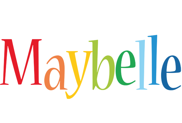 Maybelle birthday logo