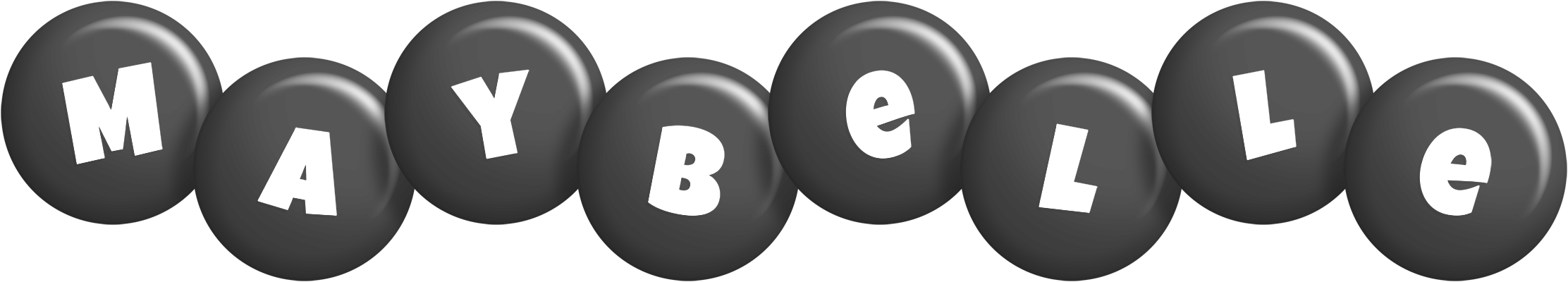 Maybelle candy-black logo
