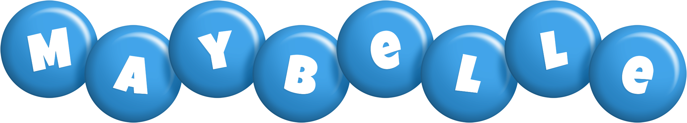 Maybelle candy-blue logo