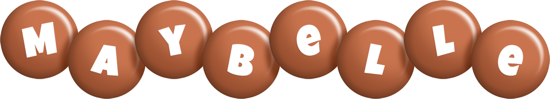 Maybelle candy-brown logo