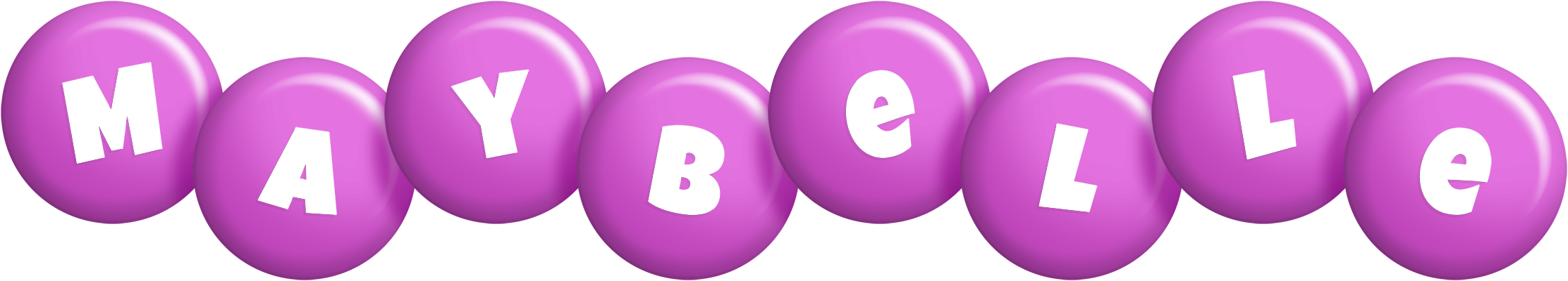 Maybelle candy-purple logo
