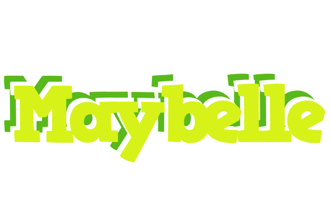 Maybelle citrus logo