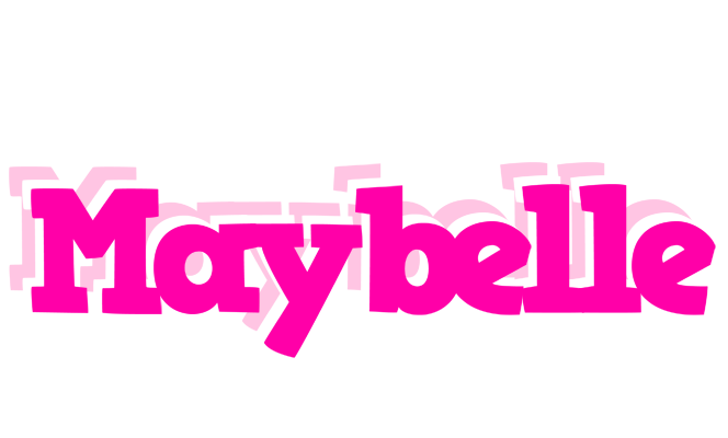 Maybelle dancing logo