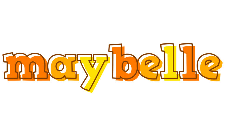 Maybelle desert logo