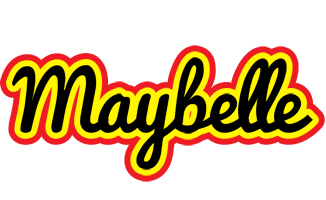 Maybelle flaming logo