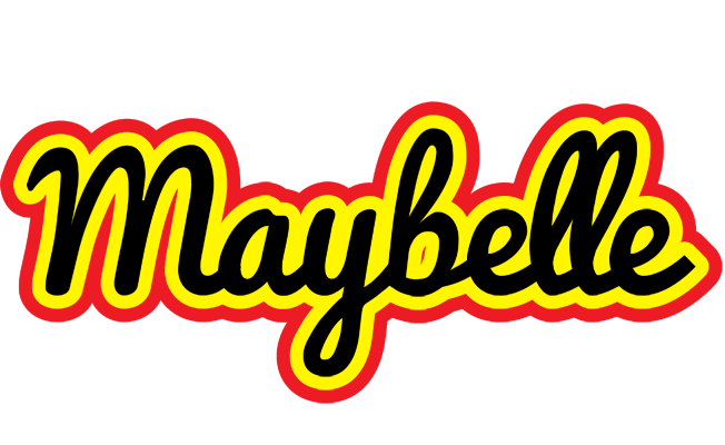 Maybelle flaming logo